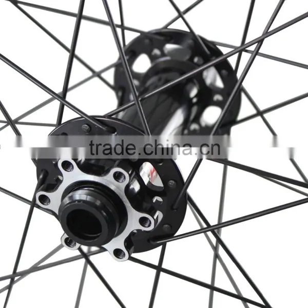2016 ICAN BIKE 26er 32/32h Fat Bike Carbon Wheels Snow Bicycle 65mm Wide Hookless Bulk Bike Parts FW65-TL photo-3