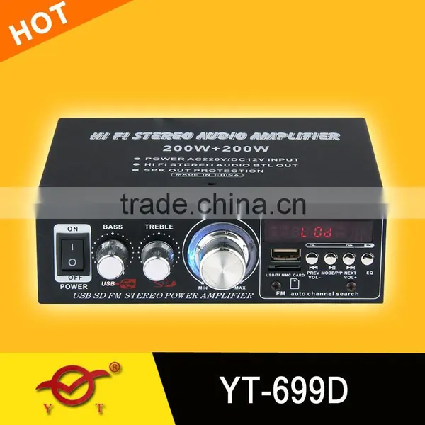 New Patent Pocket Music Player With fm YT-699D Support USB/SD/FM photo-2