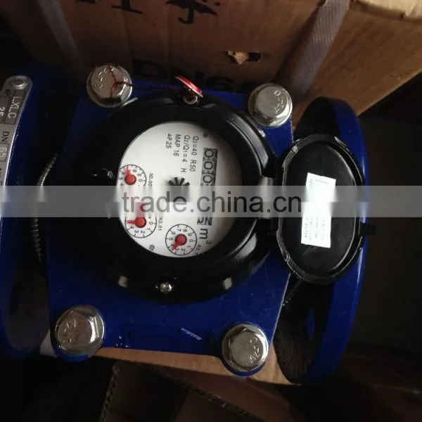 Flanges Connection Large Woltman Irrigation Water Flow Meter DN50-DN300 photo-4