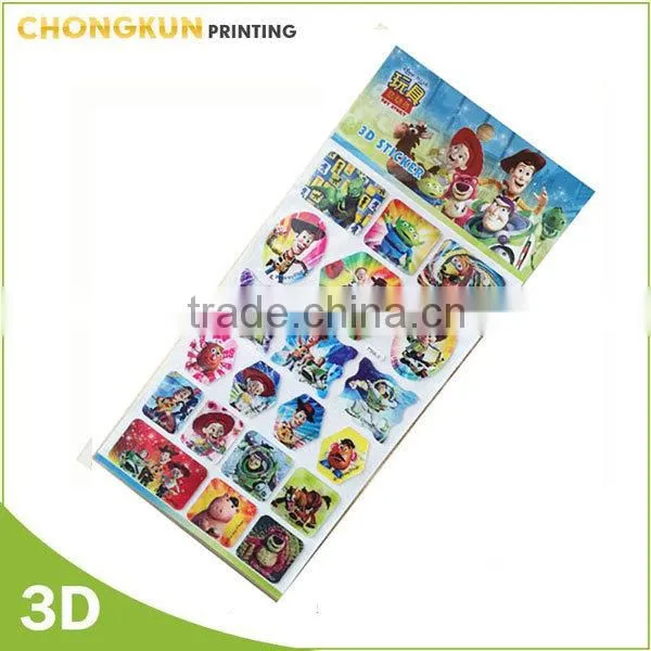Wenzhou High Quality Custom 3d Cartoon Sticker Wholesale photo-2