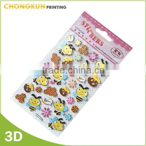 Funny 3d Foam Puffy Sticker for Kids Room Decoration photo-6