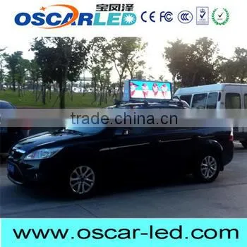GPS Taxi Roof Top Advertising Signs Oscarled Car Roof photo-2