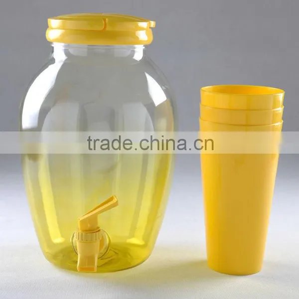 Plastic Cool Drink Beverage Dispenser Egg Shape Party Juice Dispenser PET Water Container photo-2
