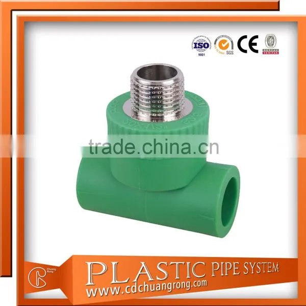 Ppr Raw Material Male Threaded Tee Fitting photo-2