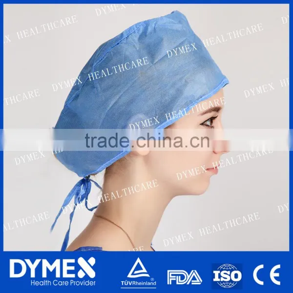 Disposable Nonwoven Colorful Safety Caps Surgical Doctor Cap photo-2