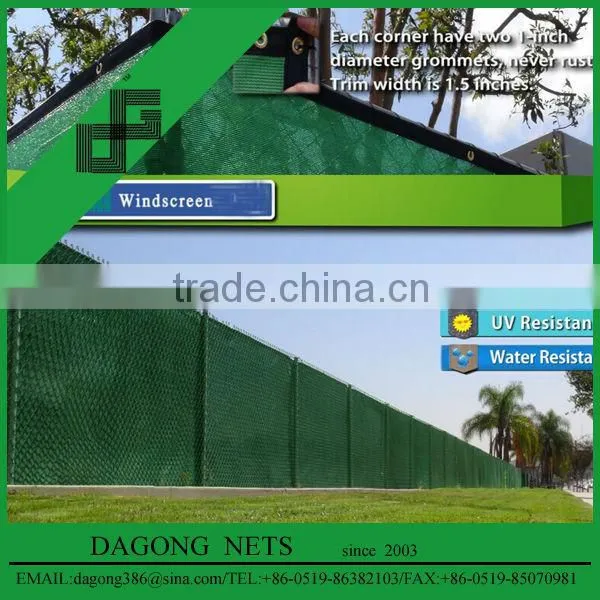 Custom Size 6' Tall Fence Privacy Screen Windscreen Mesh Fabric Cover Customize photo-3