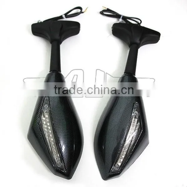 BJ-RM-016A Carbon Fiber Side Mirror for Motorcycle Scooter photo-3