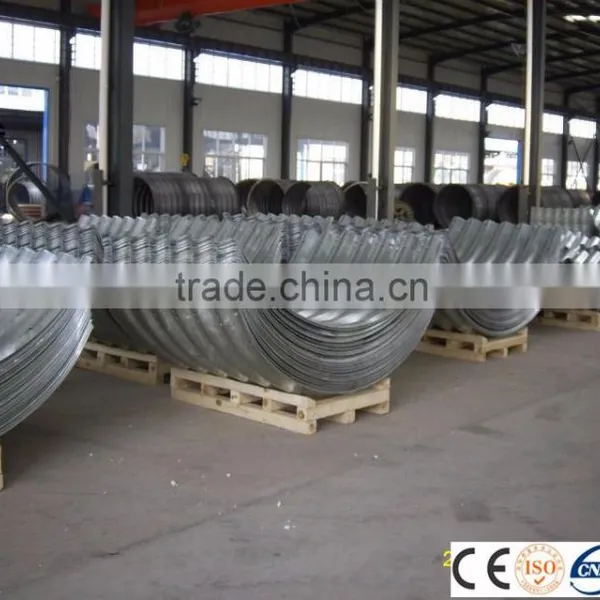 Galvanized Corrugated Half Round Culvert Pipe photo-6