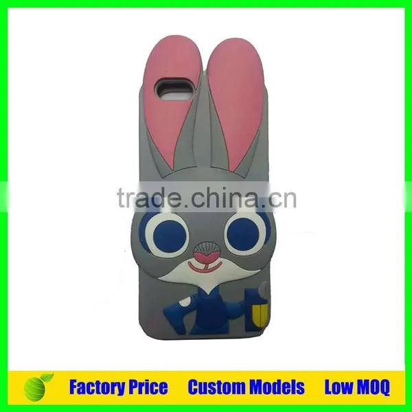 Zootopia Judy Custom Silicone Mobile Phone Case Cover for Apple Iphone6 Mobile Case Cover photo-5