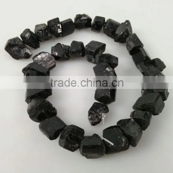 Wholesale Price Semi-precious Black Tourmaline Rough Stone