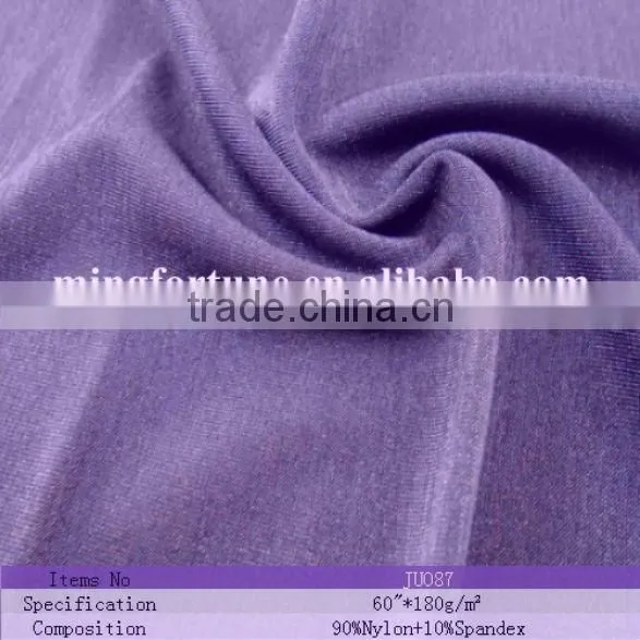 Anti-uv Lycra Plain Dyed Polyamide and Spandex Fabric