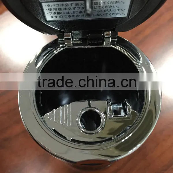Fancy Portable Solar Ashtray Wite LED and Diamond for Car and Multi-place photo-3