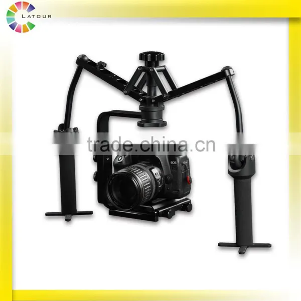 Huizhou Latoured Supplier High Stabilization Manufactory Professional 3 Axis Gimbal Dslr Stabilizer for Cameras Videos photo-3