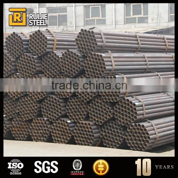 A53 Schedule 40 Black Steel Pipe, S355jr Welded Steel Pipe photo-4