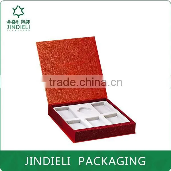 Decorative Red Paper Gift Boxes for Holidays photo-2