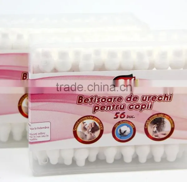 China hot-sale and top quality baby cotton ear swab