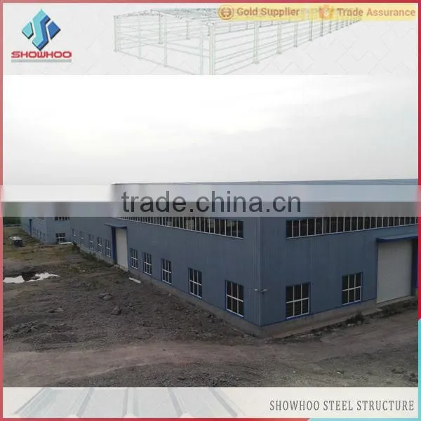 Galvanized Construction Design Light Steel Structure Warehouse Building Structure Steel Fabrication for Workshop photo-4