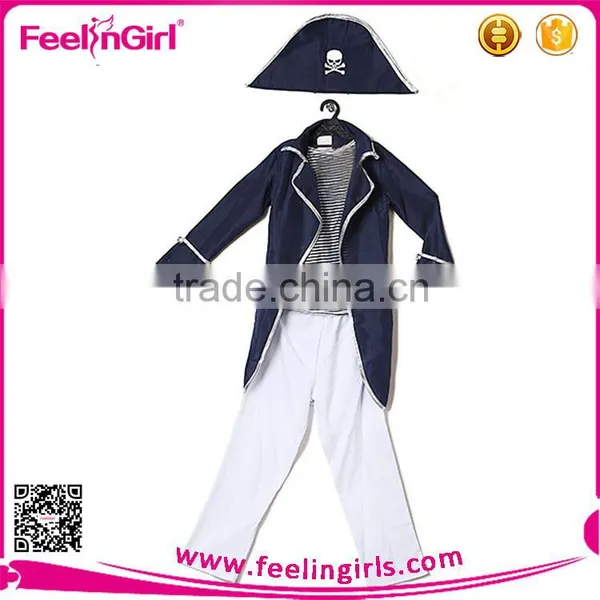 2015 Wholesale Boys Pirate Costumes With Hat photo-4