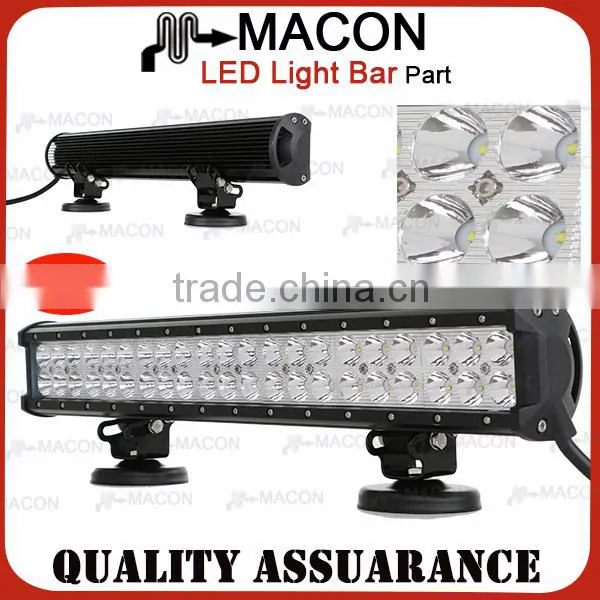 20 Inch 126W Led Automotive Lighting Led Grow Light Bar Mounting Brackets on the Bottom
