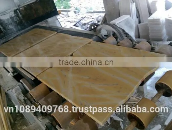 Vietnam Wood Marble Tile Yellow photo-2