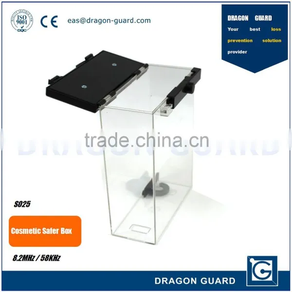 China Manufacturer Supply EAS 8.2MHz/58KHz Security Makeup Keeper Case RF Cosmetics Safer Box photo-3