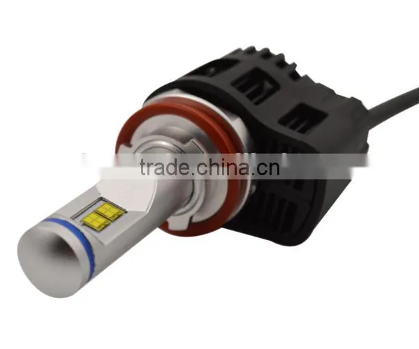 New High Power LED Headlight Lamp H9 H8 H11 H16 55W 5200LM 6000K Replace Hid photo-4