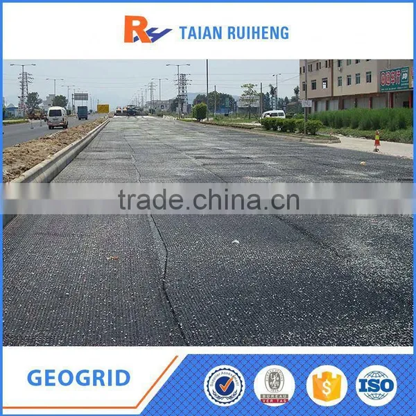 Eliminate Pavement Cracking Fiberglass Geogrid photo-3
