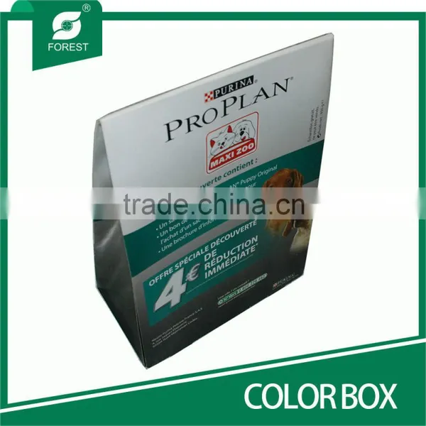 BAG SHAPE CUSTOM MADE COLOR BOX FOOD PACKAGING BOX FOR DOGS photo-2