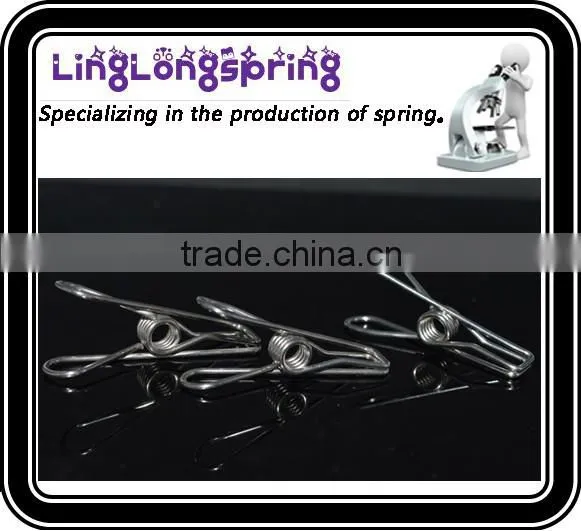 Strong Spiral Coil Torsion Spring Clip photo-5