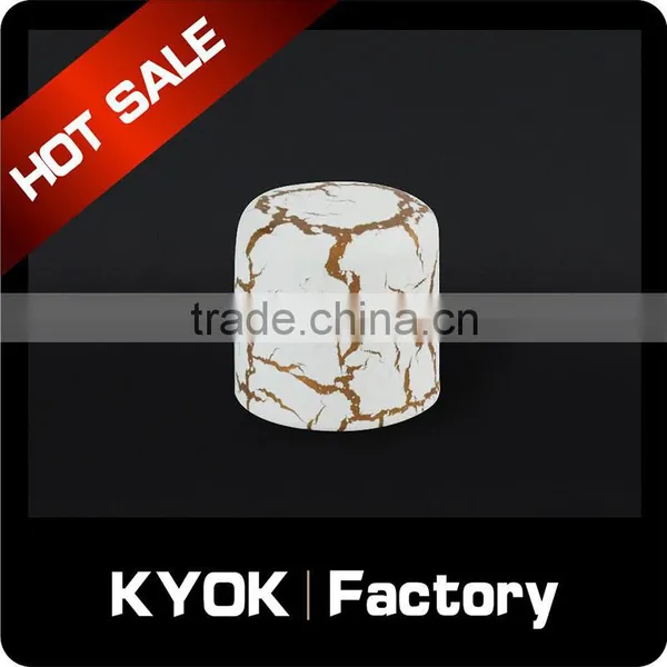 KYOK Hot Selling Crack White Color Curtain Rod Accessories, Blue Diamond Decor Curtain Rod End Caps, Aluminum Curtain Rod Holder photo-6