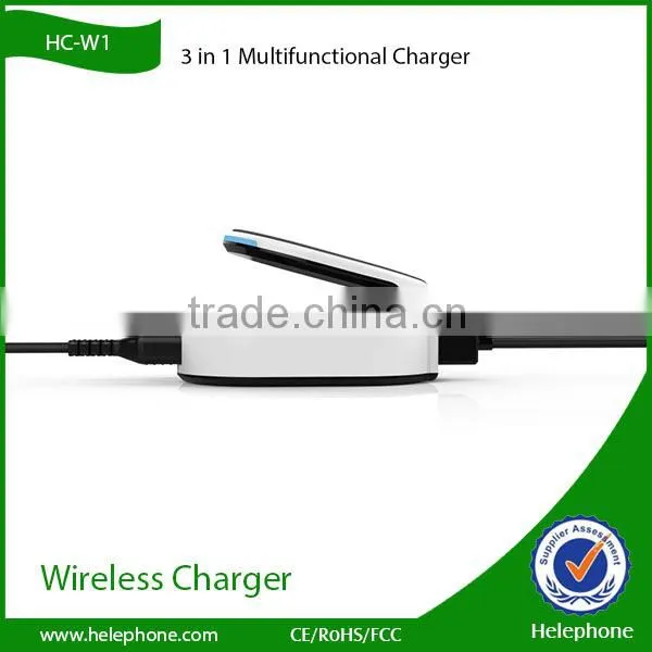 HC-W1 3 in 1 Multifunctional Charger Wireless Charger for Samsung Galaxy s6 photo-2