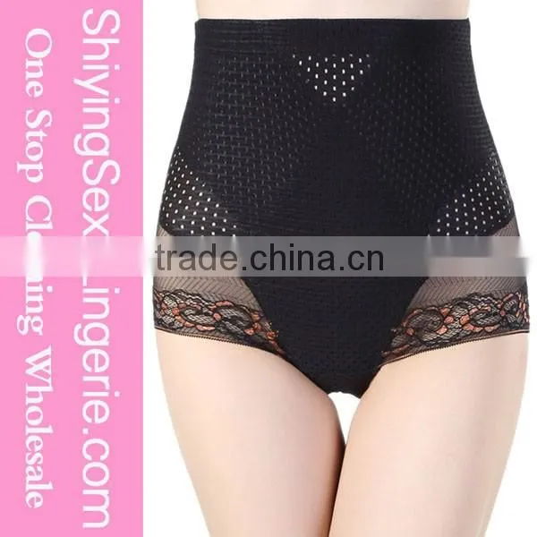 Black Massage Slimming Pants Lady's Body Shaper Slimming Pants