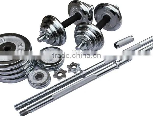 50kg Electroplating Dumbbell Set photo-4