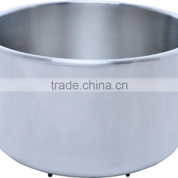 Commercial Kitchen Use Stainless Steel Round Mixing Bowl With Handle for Food Machine, Knead Dough and Egg Stirring photo-5