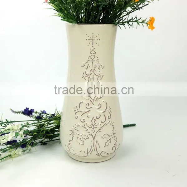Ceramic Vase Modern Design, Ceramic Flower Vase Western Style, Porcelain Vase Home Decoration photo-4