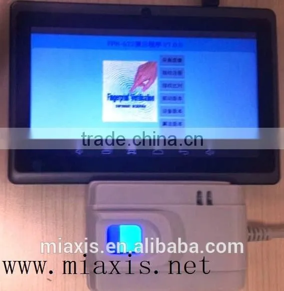 FPT 601 bulk wholesale android tablets Android PC with camera fingerprint scanner FPR622
