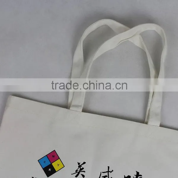 Custom Printed Eco Canvas Material Shopping Bags photo-4