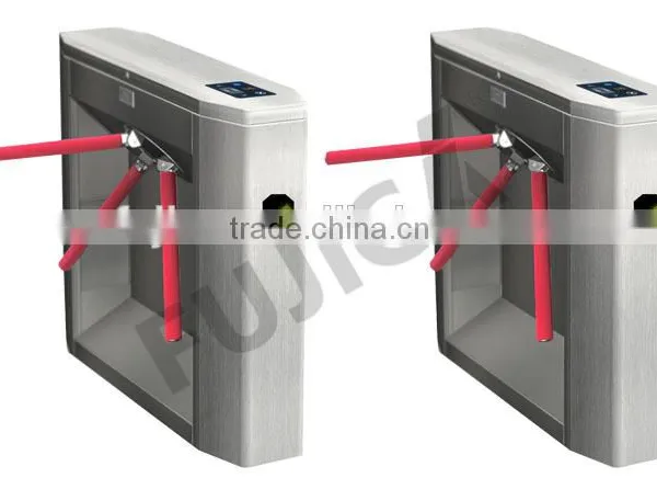 Factory Price Rfid Access Control Turnstile, Electric Semi Automatic Tripod Turnstile With RFID Automatic Access Control photo-2