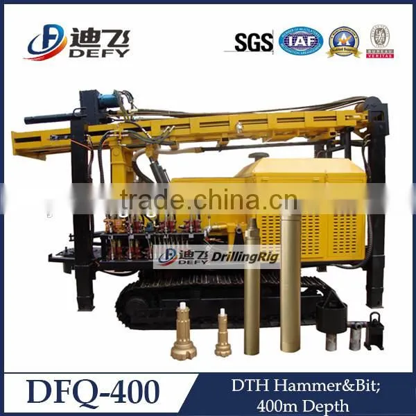 DFQ-400 Powerful Crawler Mounted DTH Blast Drilling Rig