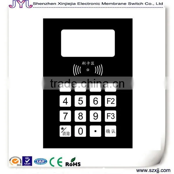Imprinter machine touch control panel / thick film