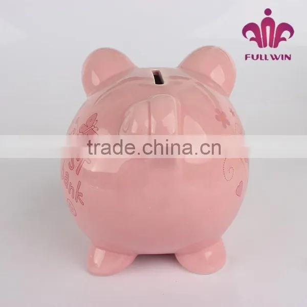 Ceramic Paint Piggy Bank Cute Piggy Bank Clear Piggy Bank photo-4