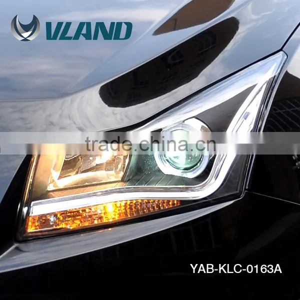 Made in CHina New Type Brighter Light Bar Headlamp Halogen bi Xenon Projector Headlight for Chevrlet Cruze Led Headlight photo-3