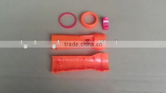 Dongguan Hot Sale Popular Electric Led Zoom Flashlight Cover in Plastic photo-3