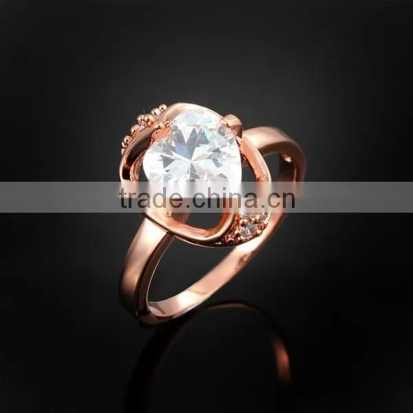 Hot Vintage Old Fashion Party Diamond Ring With Rhinestone photo-5