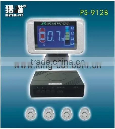 Garage Car Parking Sensor System 4 Backup Sensors PS-912-B
