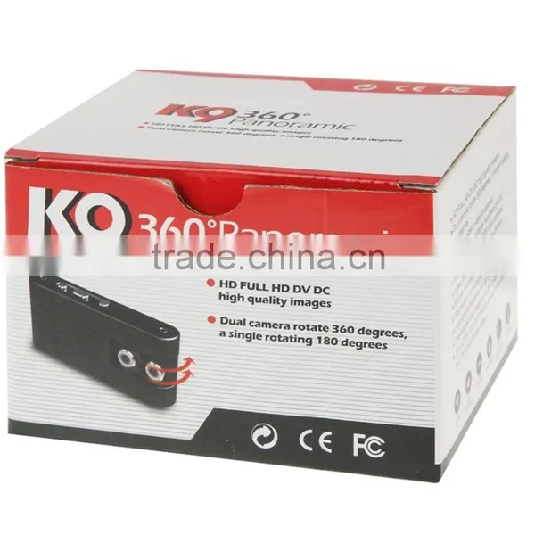 Mini Hidden Dual Camera 360 Degree Panoramic Full HD DV photo-5