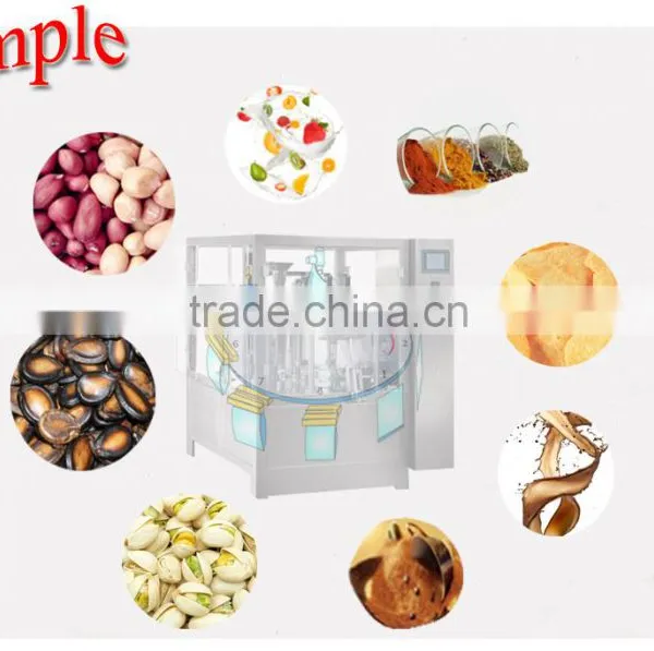 Affordable Ultra Smart Professional Rotary Premade Zip Bag Counting Full Automatic Dry Grape Carousel Type Packing Equipment photo-5