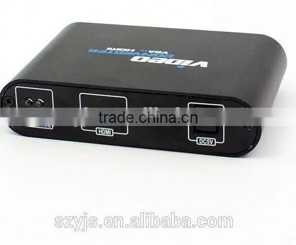 Manufacture Supply for 1080P/1.3 Male-Female VGA to HDMI Converter YJS-6500HD photo-3