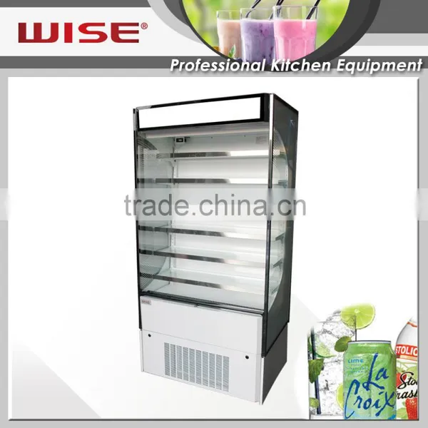 2016 New Product Vertical Open Showcase Chiller For Food Display photo-5