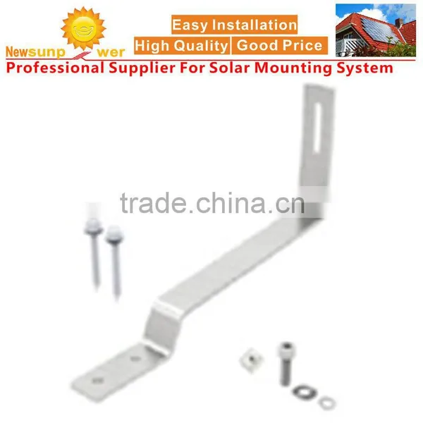 Solar Panel Mounting Tile Roof Hook System photo-3
